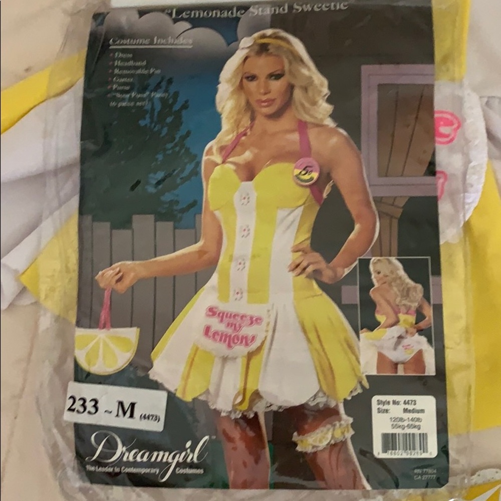 Lemonade Girl Adult Costume